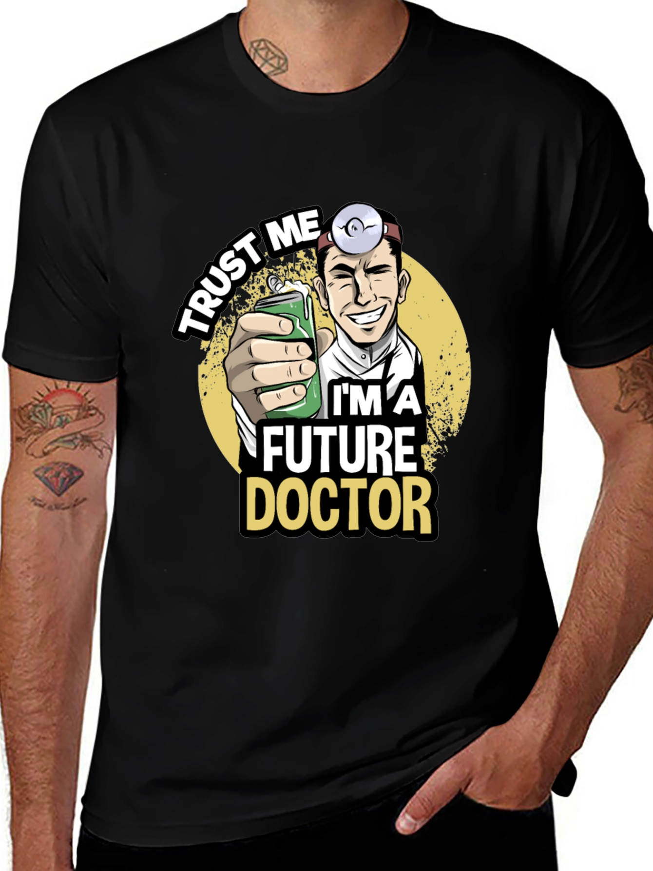 Future Doctor Graphic T-Shirt - Trust Me Design
