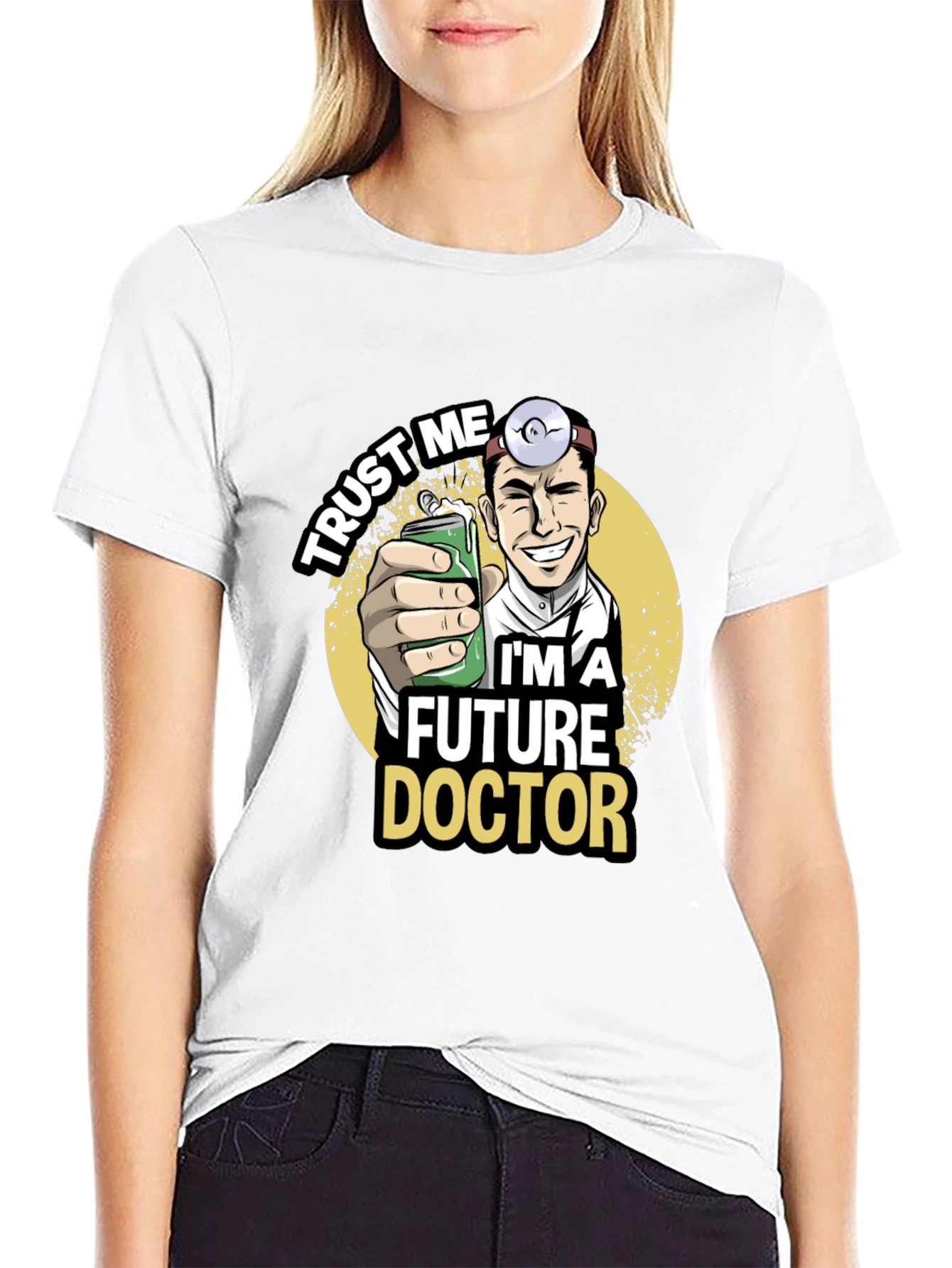 Future Doctor Graphic T-Shirt - Trust Me Design