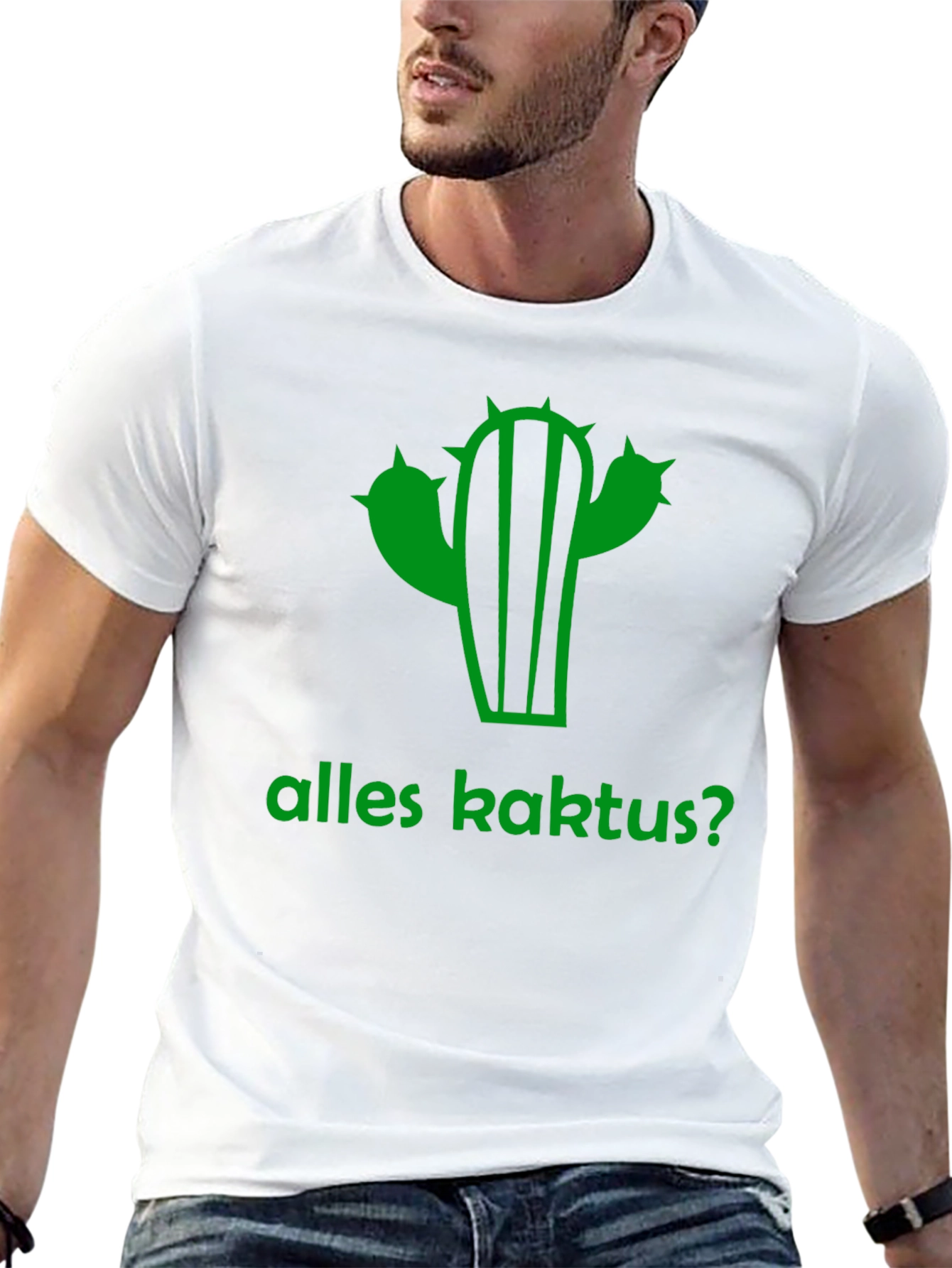 Alles Kaktus? Cactus Graphic T-Shirt
