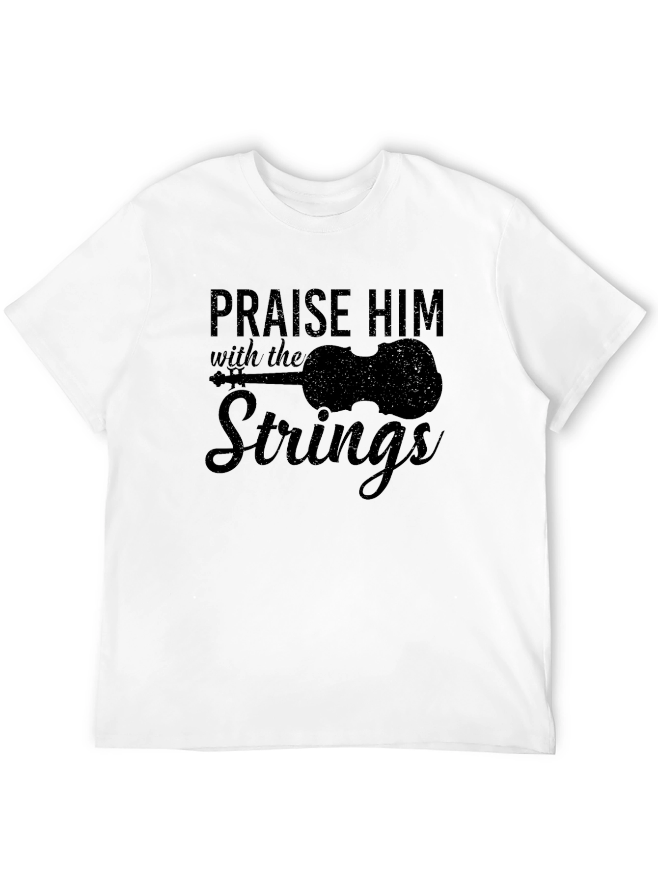 Praise Him with the Strings Graphic T-Shirt