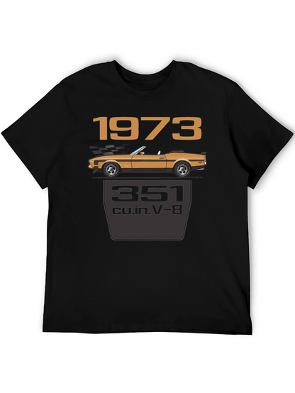 1973 Ford Mustang 351 V8 T-Shirt