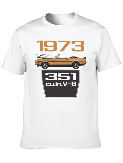 1973 Ford Mustang 351 V8 T-Shirt