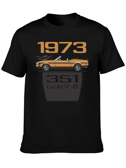 1973 Ford Mustang 351 V8 T-Shirt