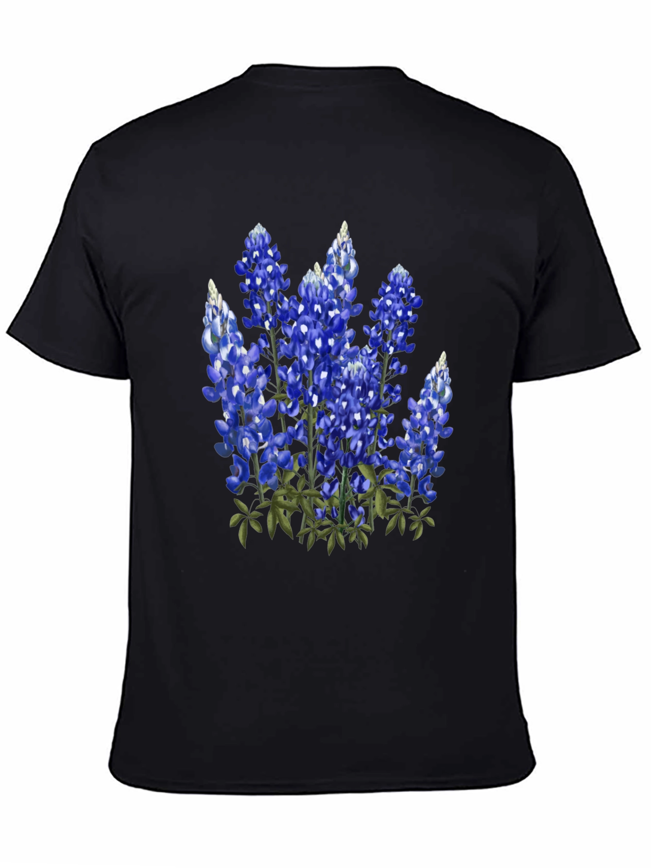 Bluebonnet Flower Graphic Tee - Texas Pride