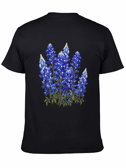 Bluebonnet Flower Graphic Tee - Texas Pride