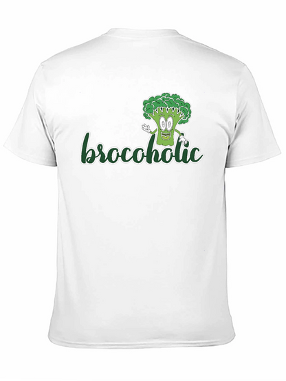 Brocoholic T-Shirt: Fun Broccoli Graphic Tee