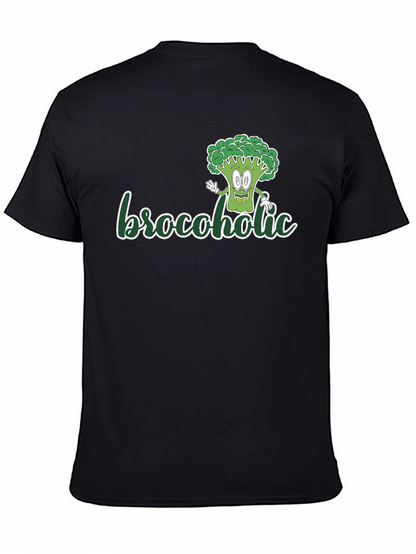 Brocoholic T-Shirt: Fun Broccoli Graphic Tee