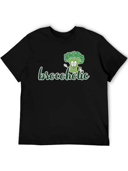 Brocoholic T-Shirt: Fun Broccoli Graphic Tee