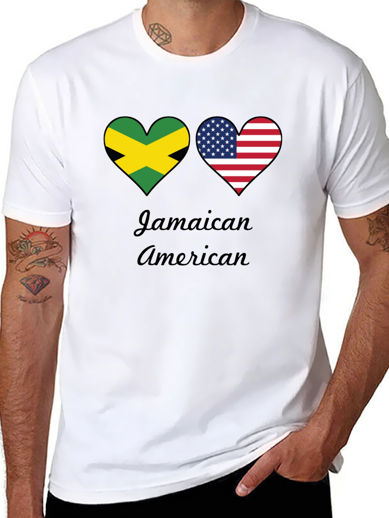 Jamaican American Pride T-Shirt