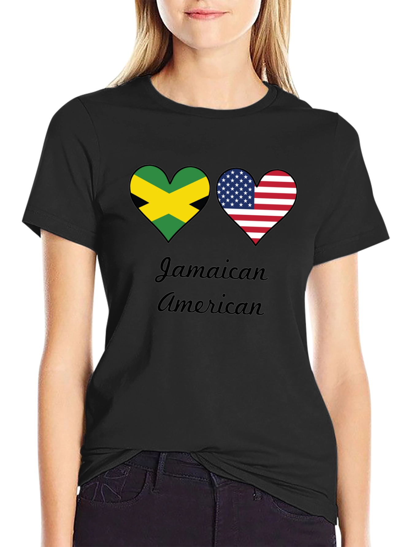 Jamaican American Pride T-Shirt