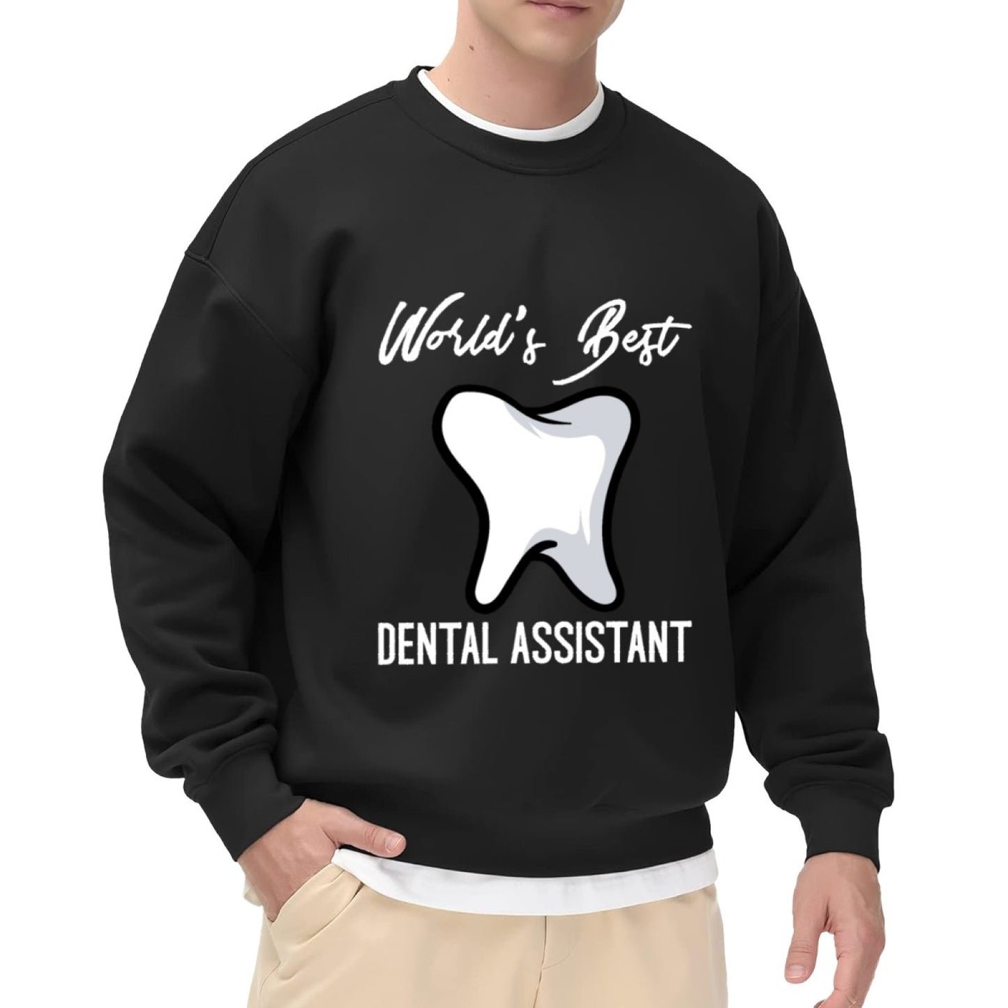 Unisex "World’s Best Dental Assistant" Career Pride Sweatshirt