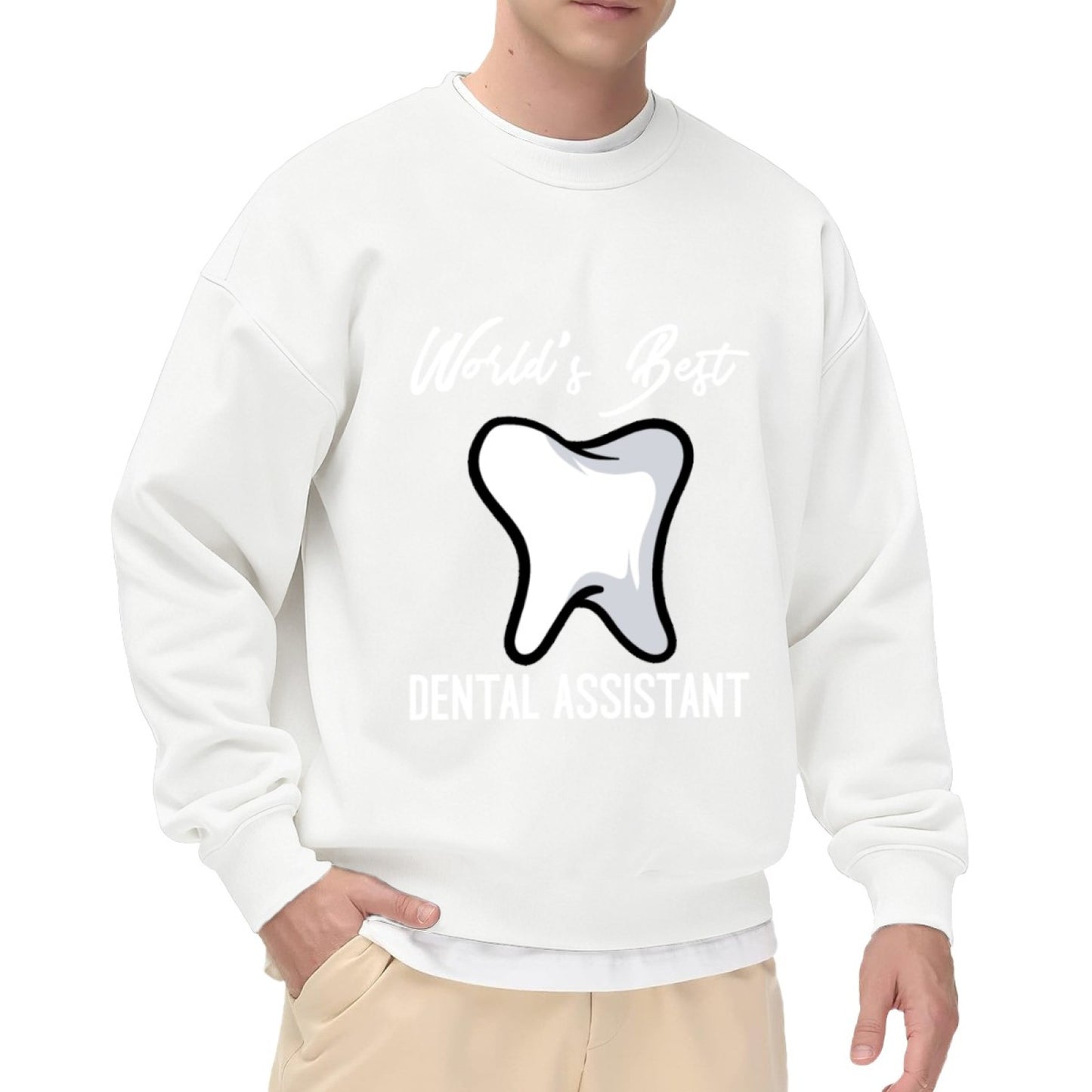 Unisex "World’s Best Dental Assistant" Career Pride Sweatshirt
