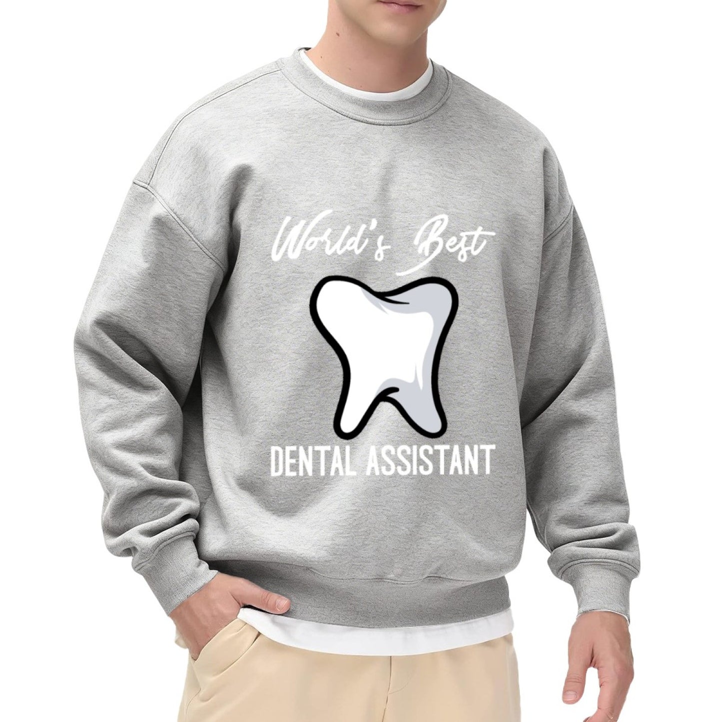 Unisex "World’s Best Dental Assistant" Career Pride Sweatshirt