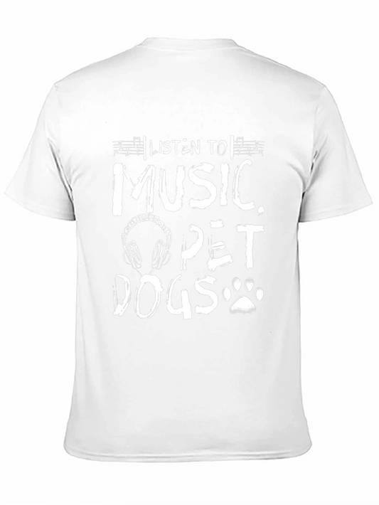 Listen to Music Pet Dogs T-Shirt