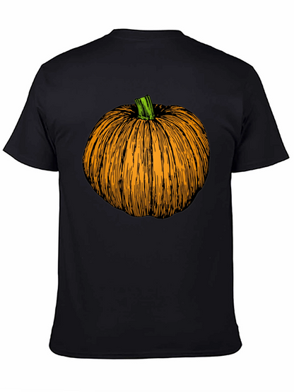 Pumpkin Graphic Black T-Shirt
