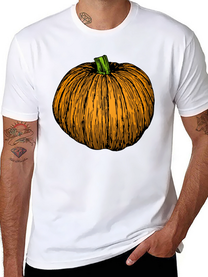 Pumpkin Graphic Black T-Shirt