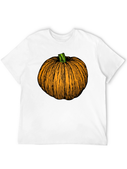 Pumpkin Graphic Black T-Shirt