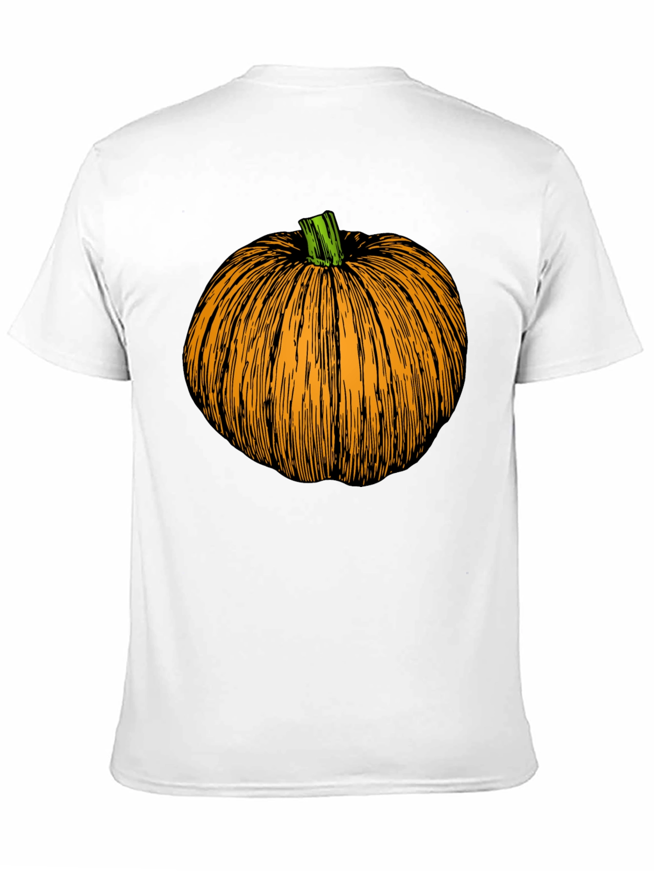 Pumpkin Graphic Black T-Shirt