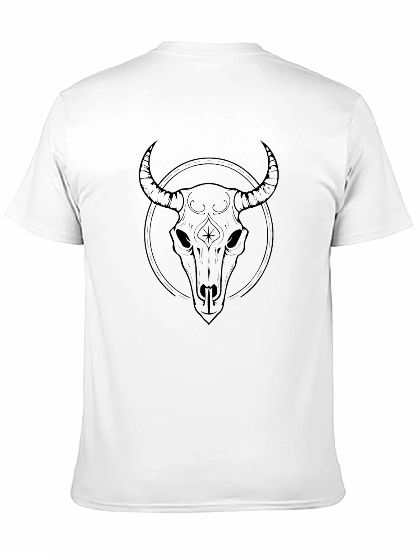 Skull Graphic Tee - Mens Black T-Shirt