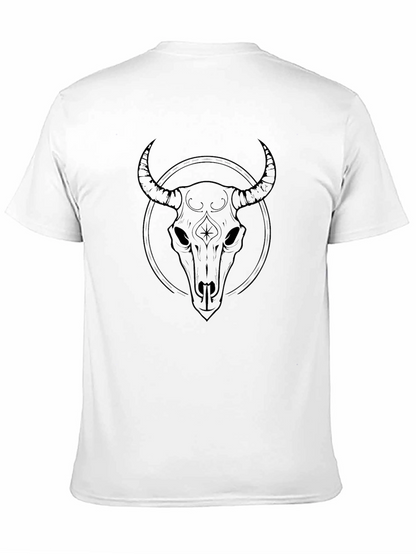 Skull Graphic Tee - Mens Black T-Shirt