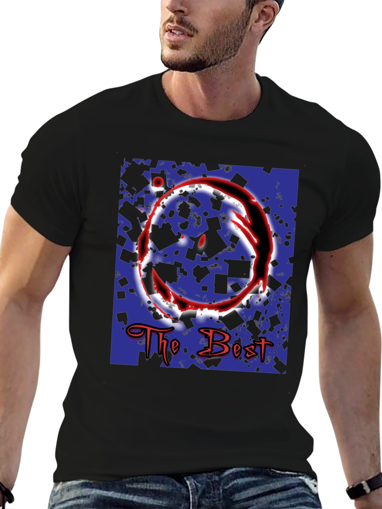 The Best Graphic T-Shirt Black Unique Design