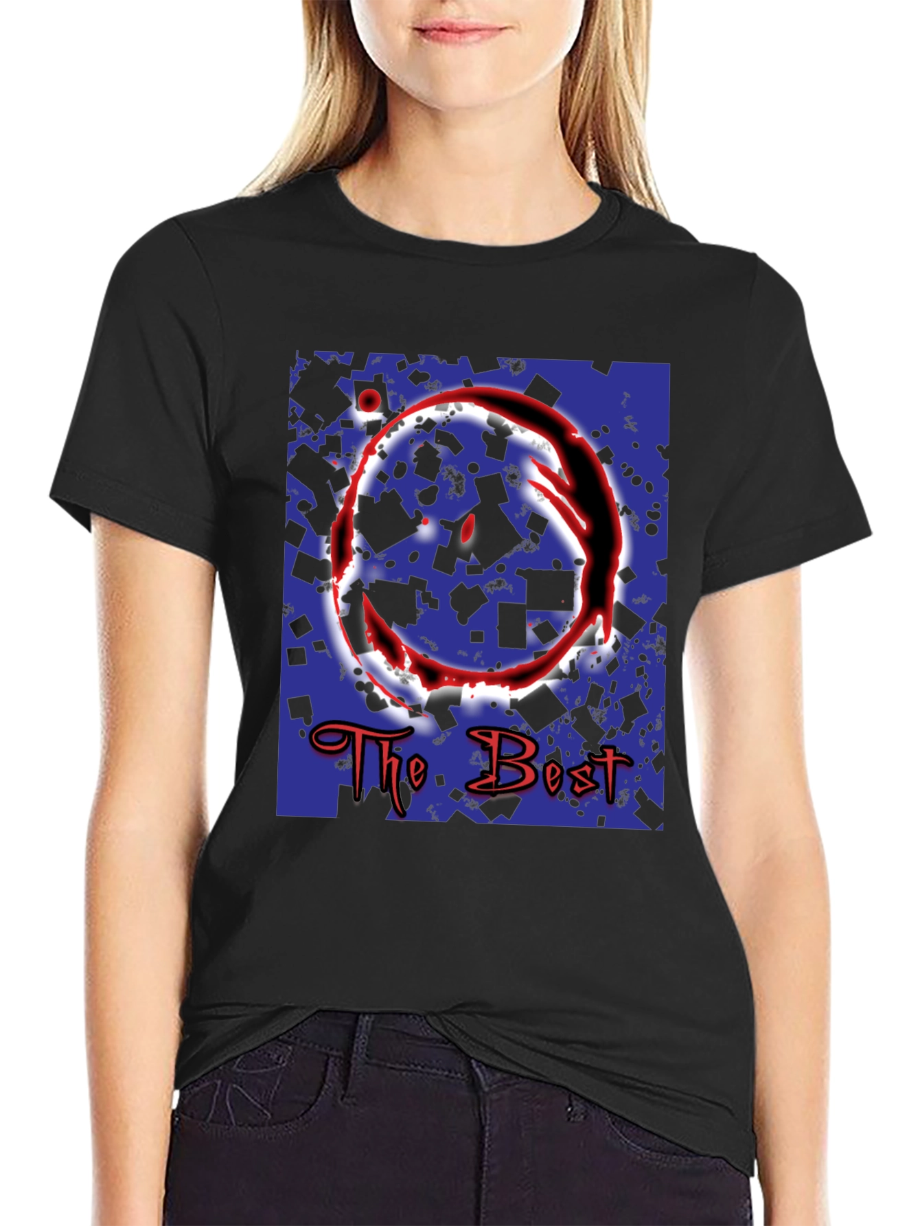 The Best Graphic T-Shirt Black Unique Design