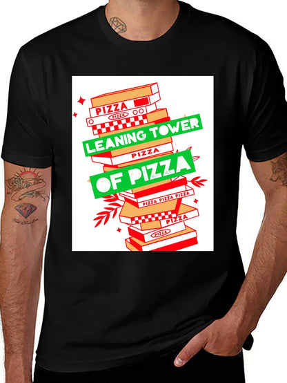 Leaning Tower of Pizza T-Shirt