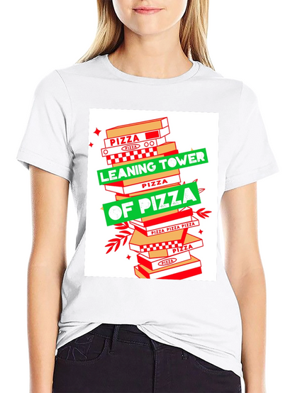 Leaning Tower of Pizza T-Shirt