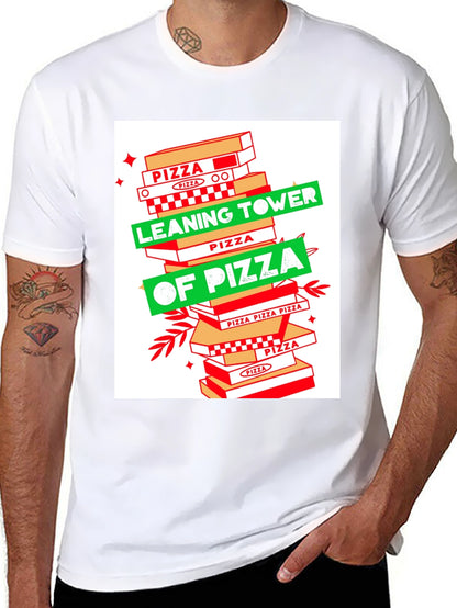 Leaning Tower of Pizza T-Shirt