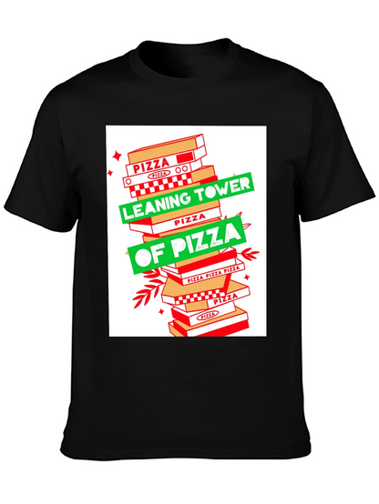 Leaning Tower of Pizza T-Shirt