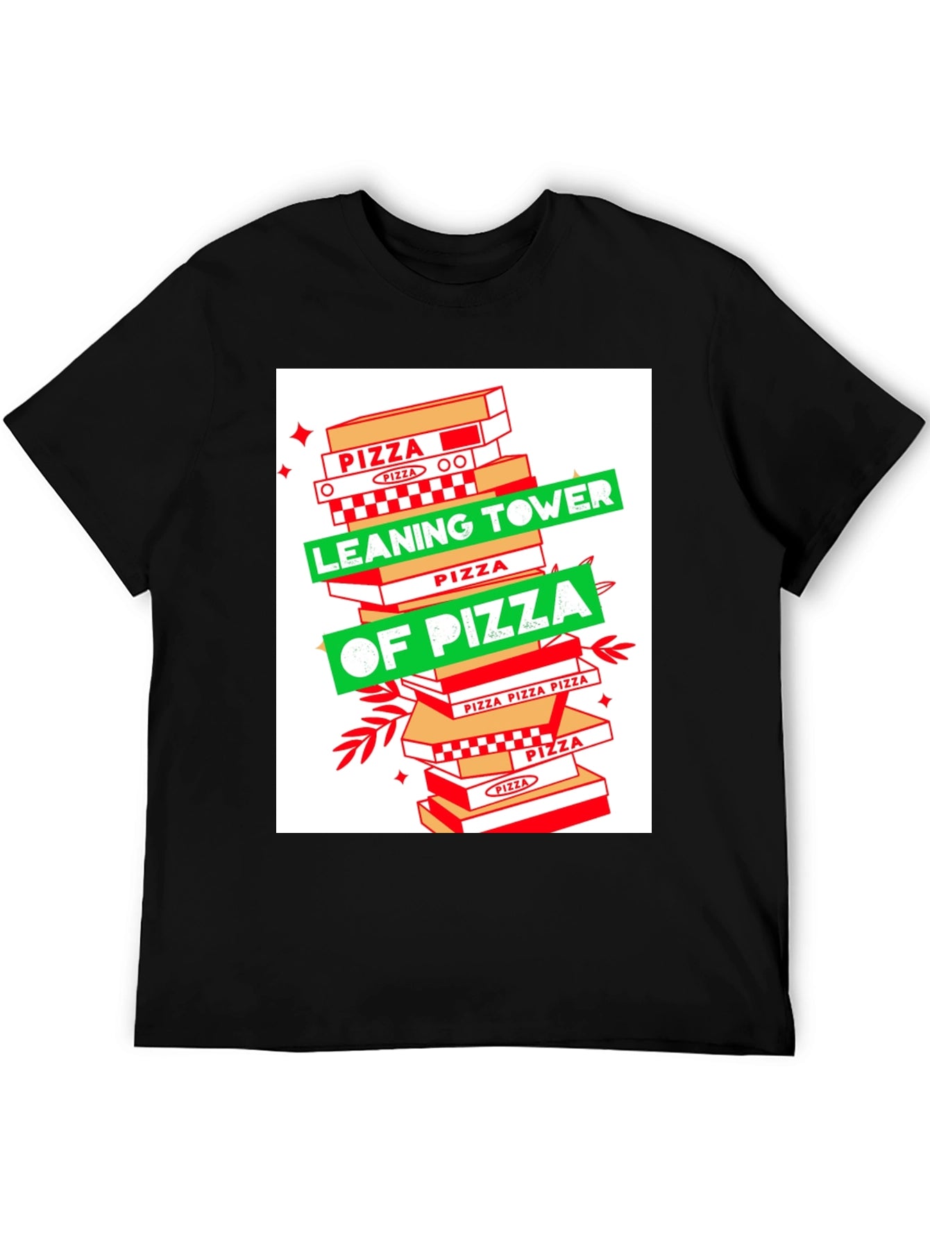 Leaning Tower of Pizza T-Shirt