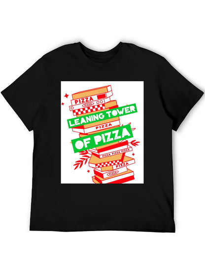 Leaning Tower of Pizza T-Shirt
