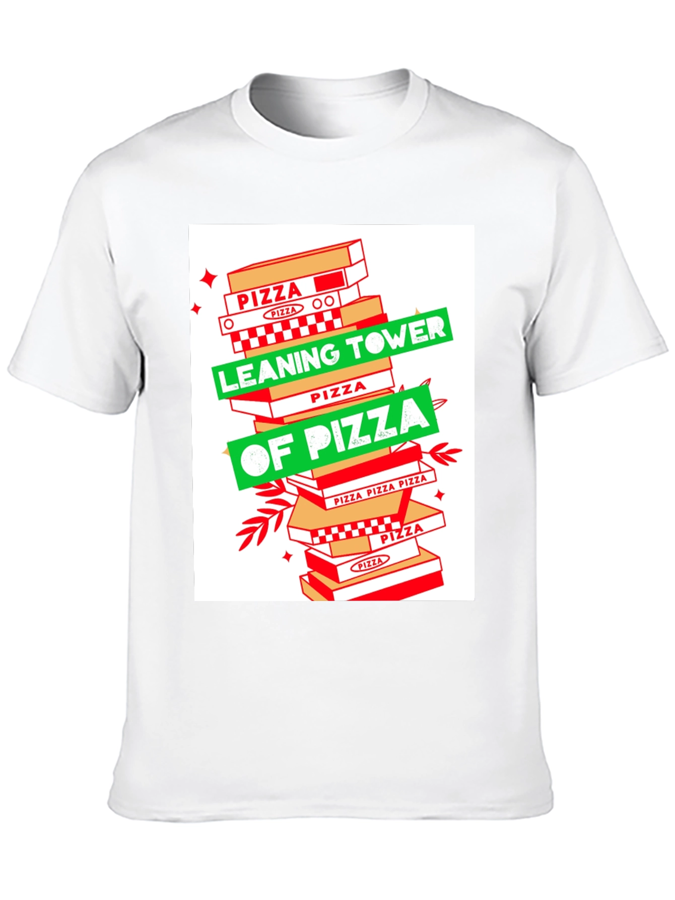 Leaning Tower of Pizza T-Shirt