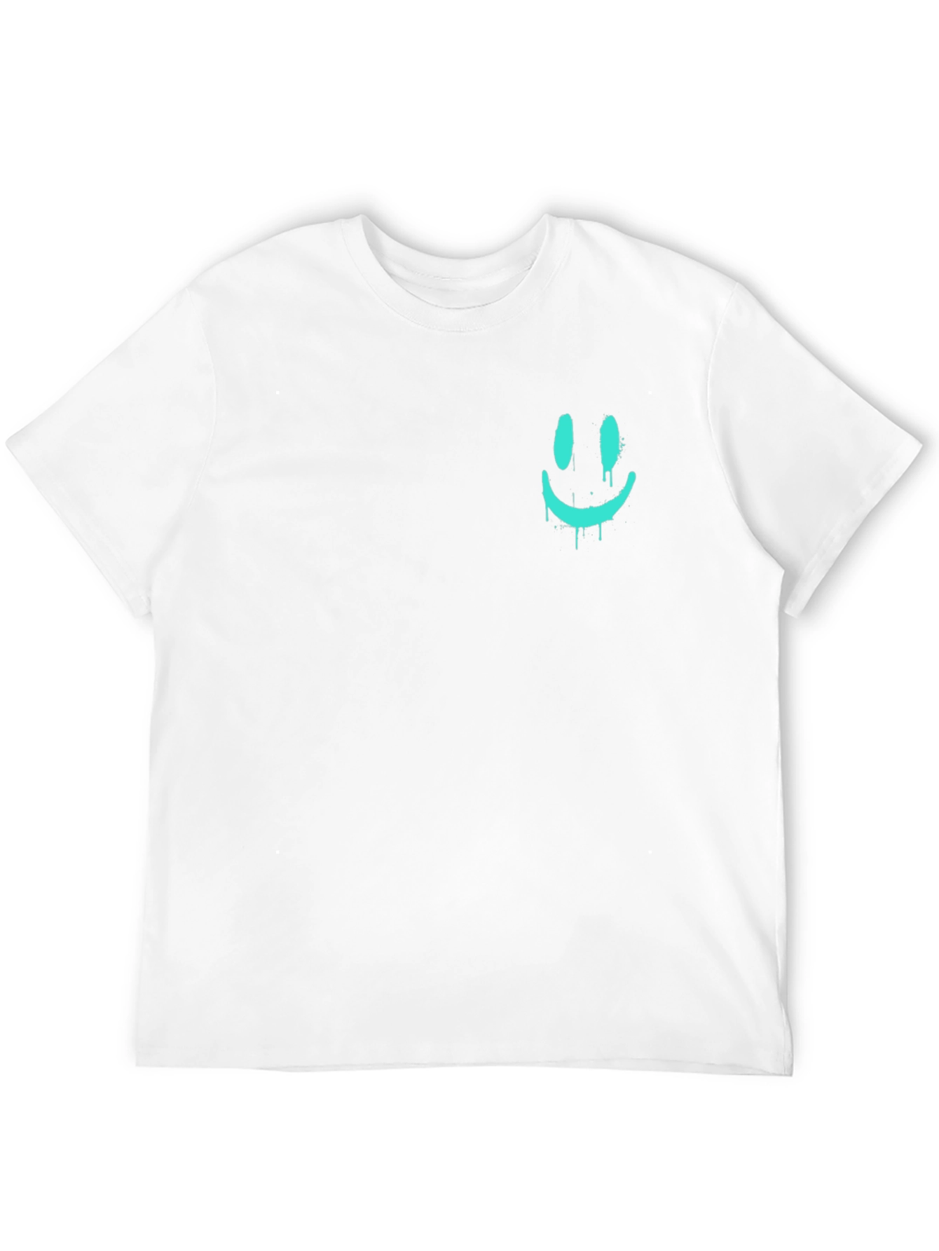 Cool Dripping Smiley Face Graphic Tee