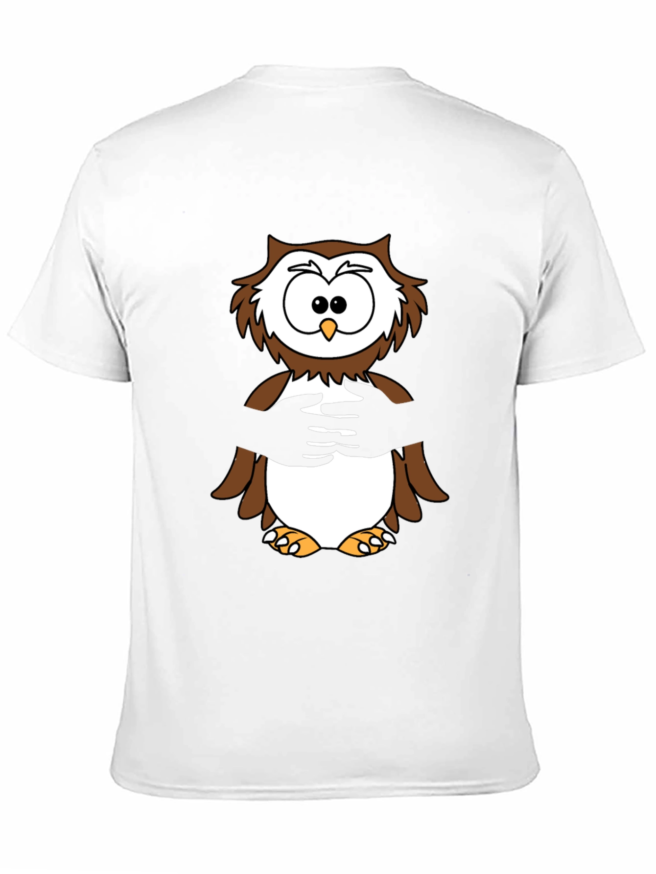 Owl Hug T-Shirt -  Cozy & Fun Design