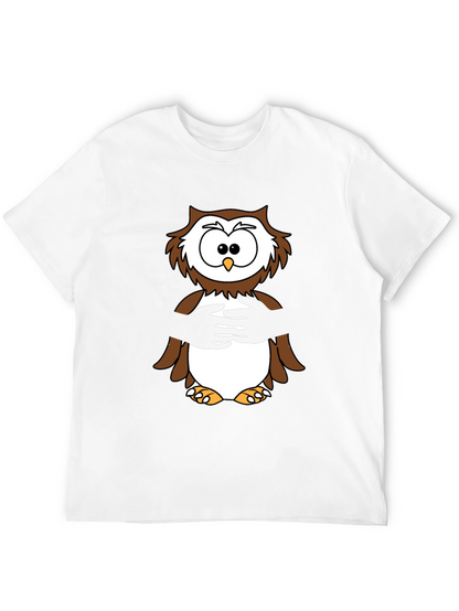 Owl Hug T-Shirt -  Cozy & Fun Design