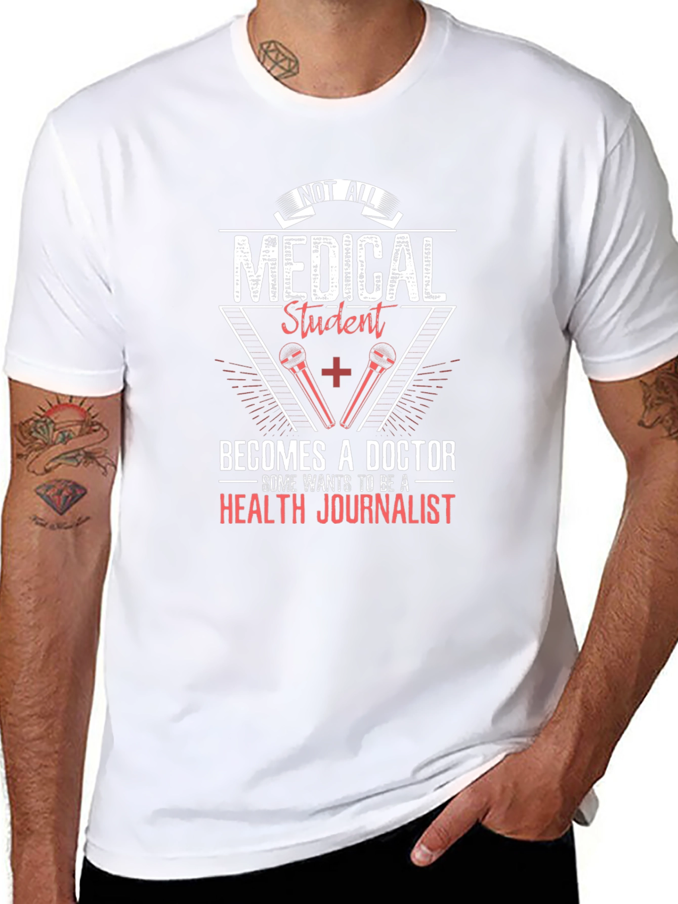 Medical Student Health Journalist T-Shirt