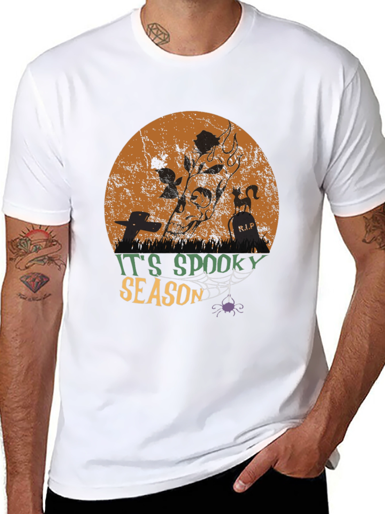 Its Spooky Season Halloween Graphic Tee