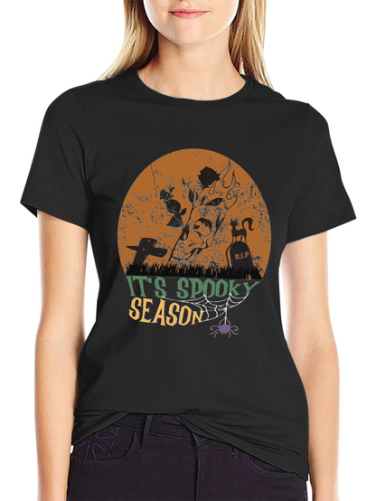 Its Spooky Season Halloween Graphic Tee
