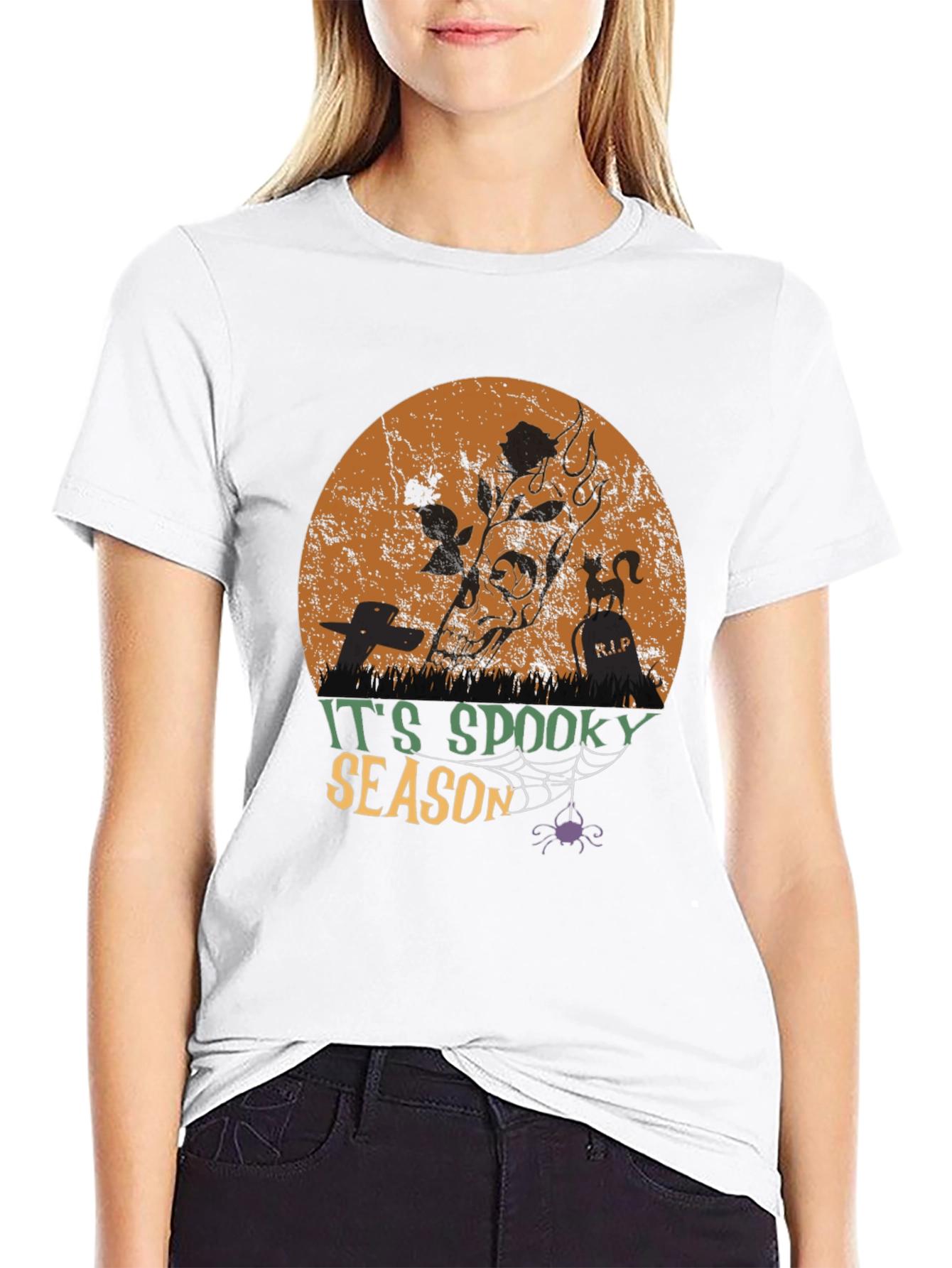 Its Spooky Season Halloween Graphic Tee