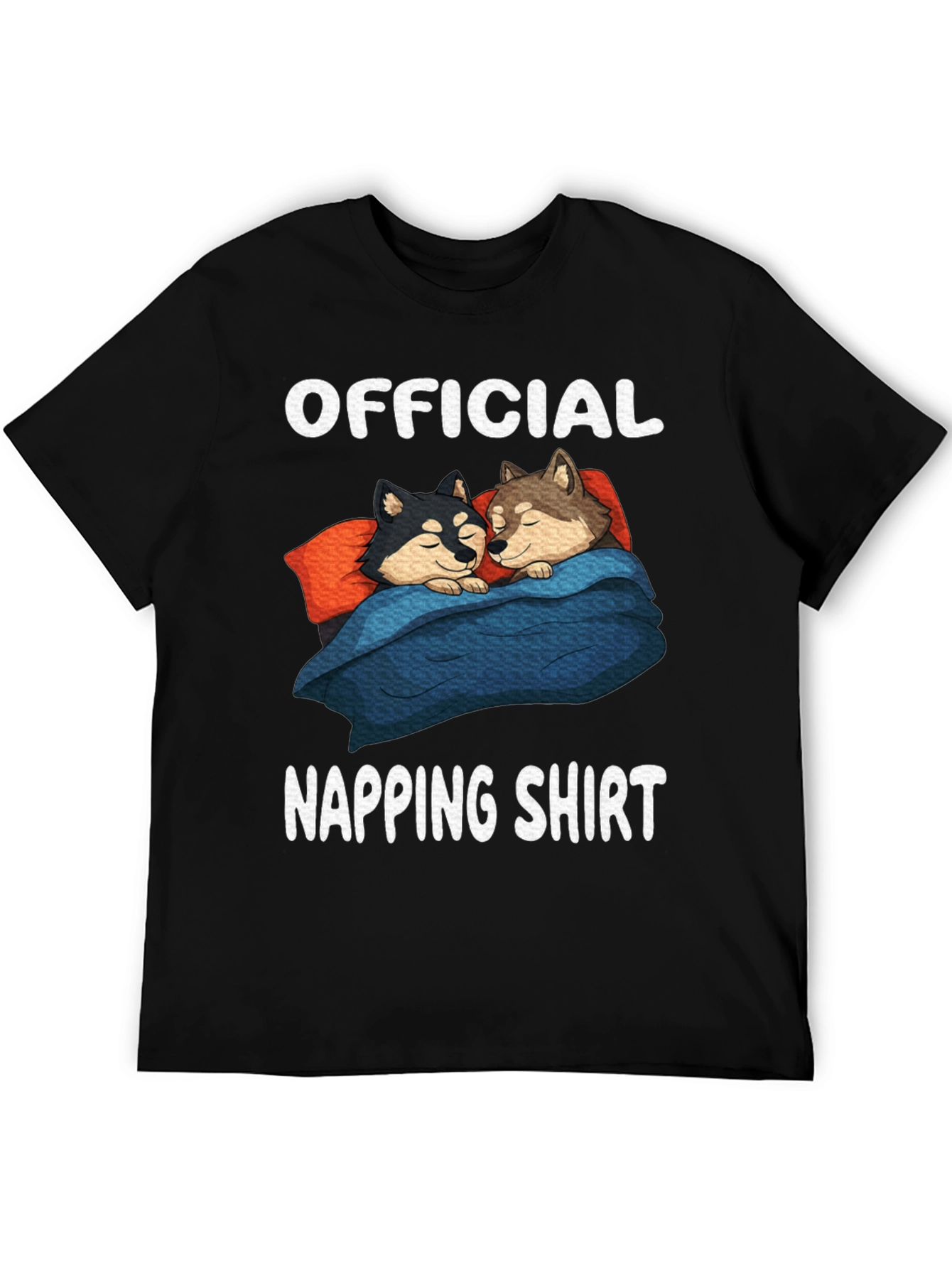 Official Napping Shirt with Sleeping Dogs