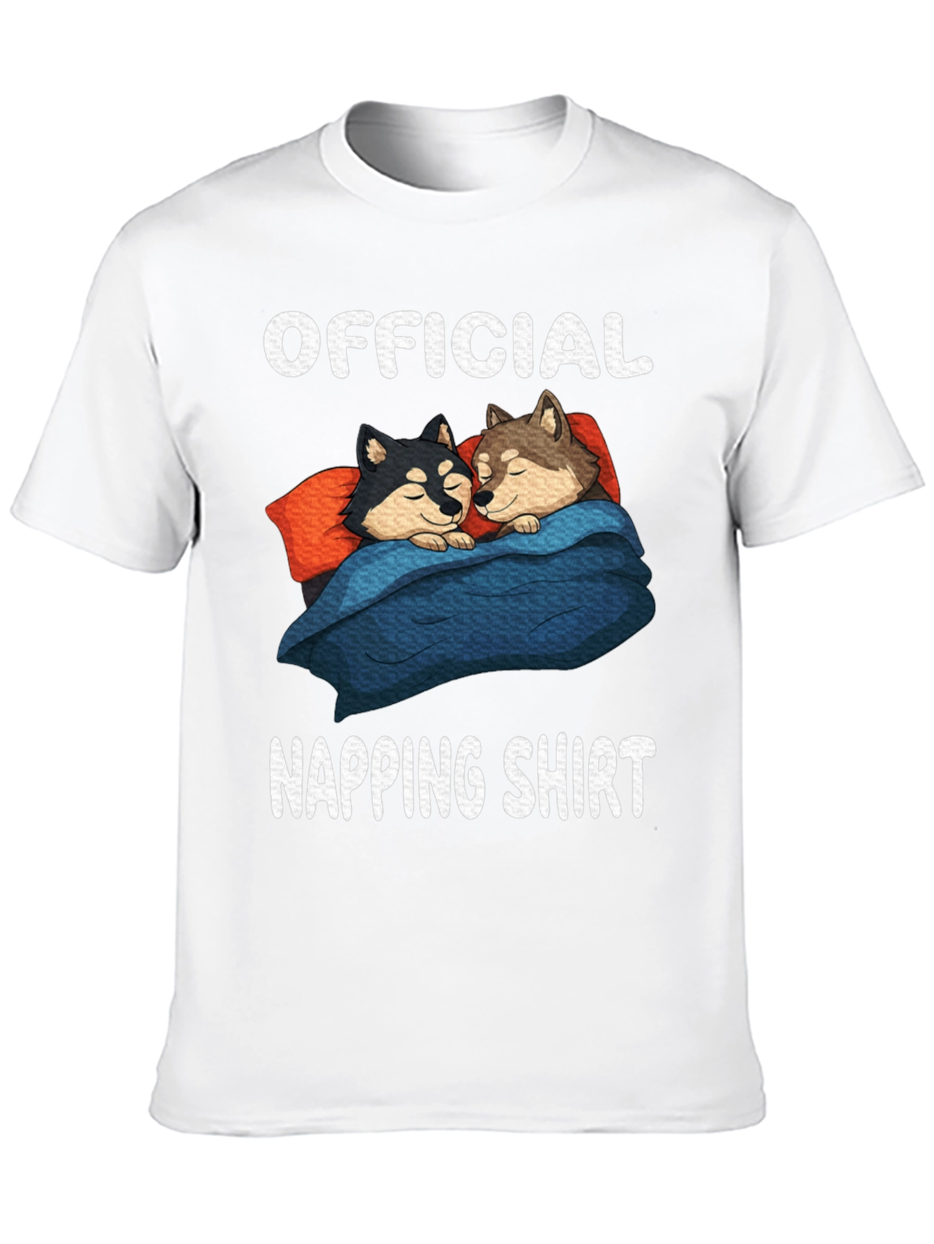 Official Napping Shirt with Sleeping Dogs