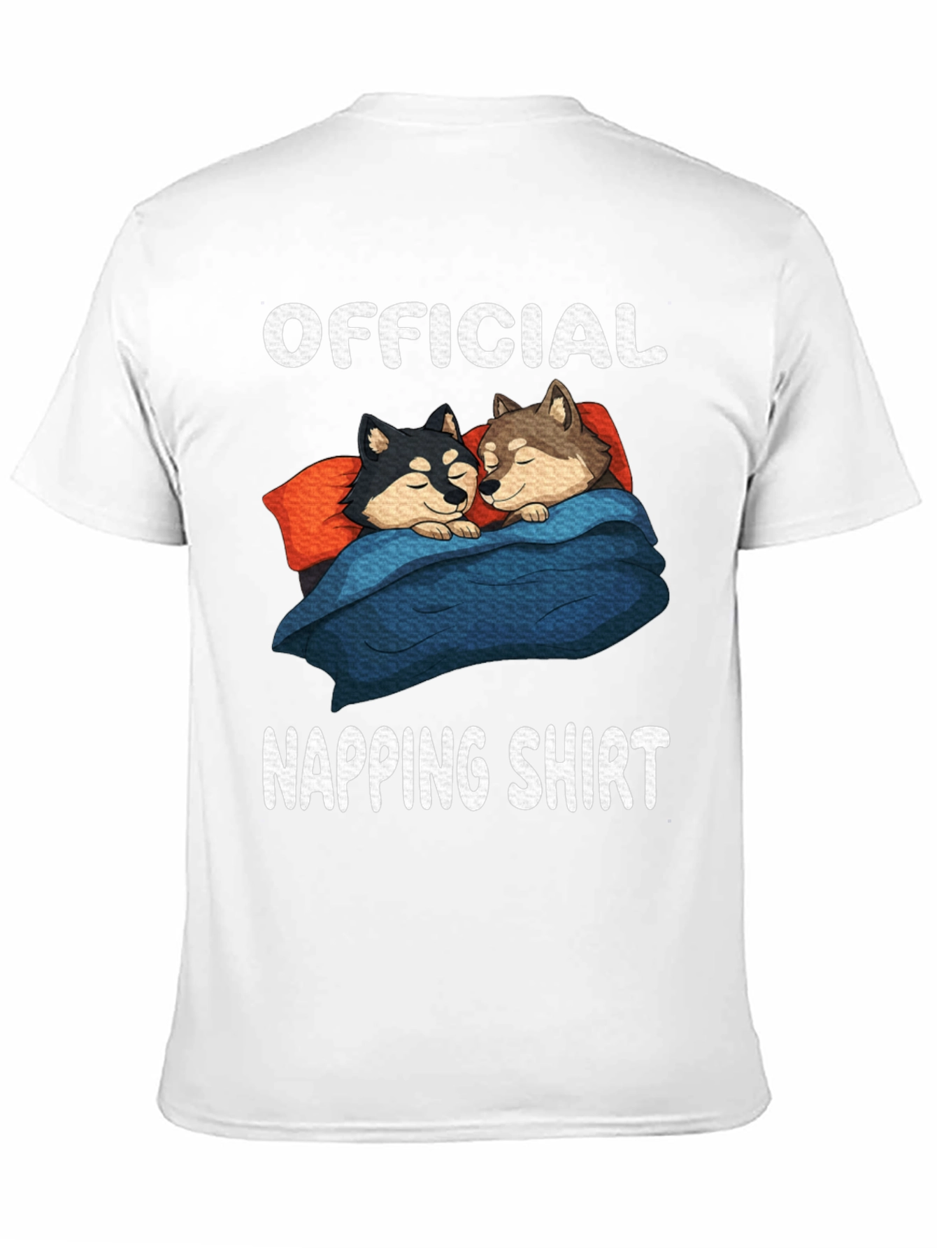 Official Napping Shirt with Sleeping Dogs