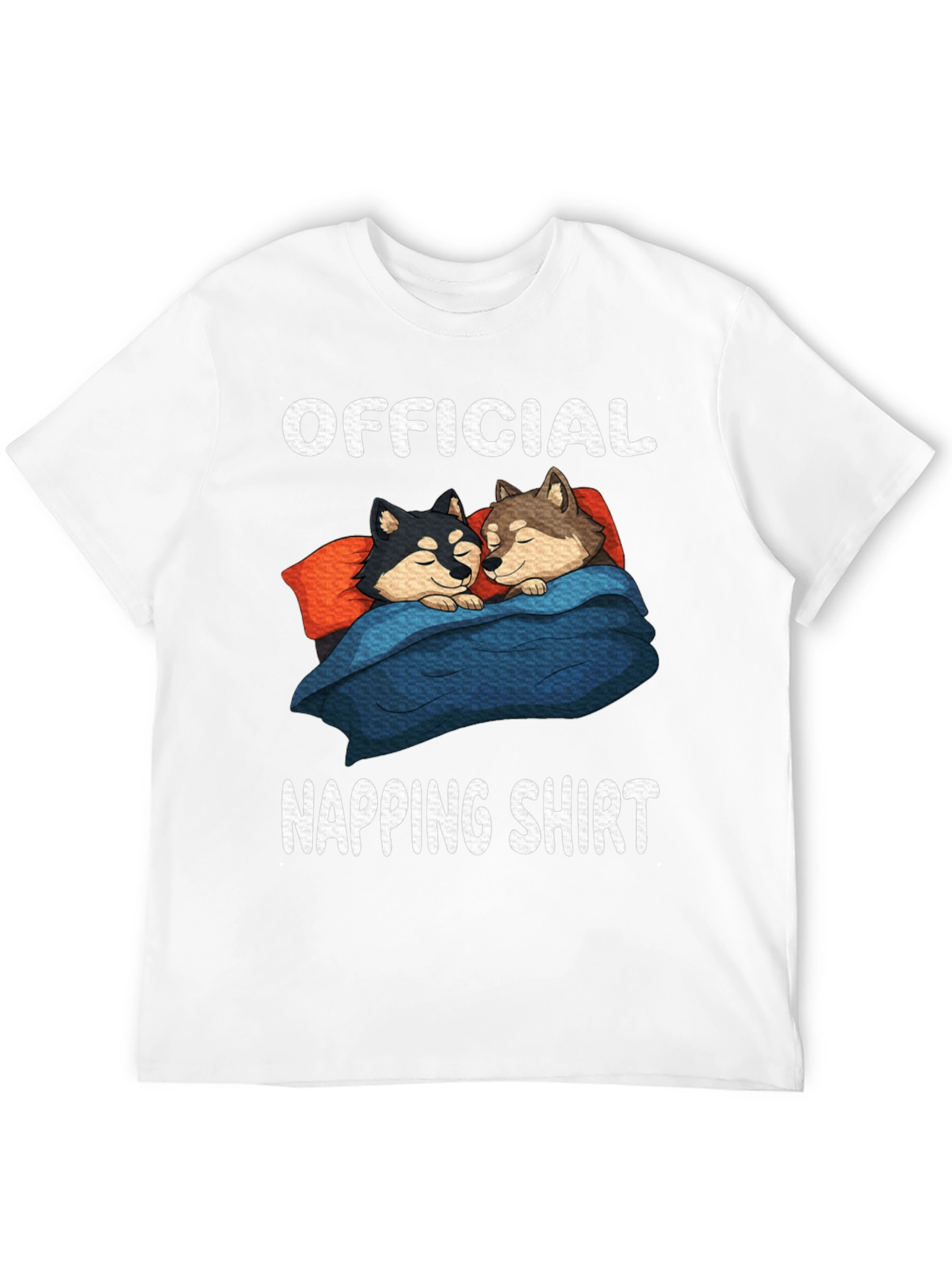 Official Napping Shirt with Sleeping Dogs