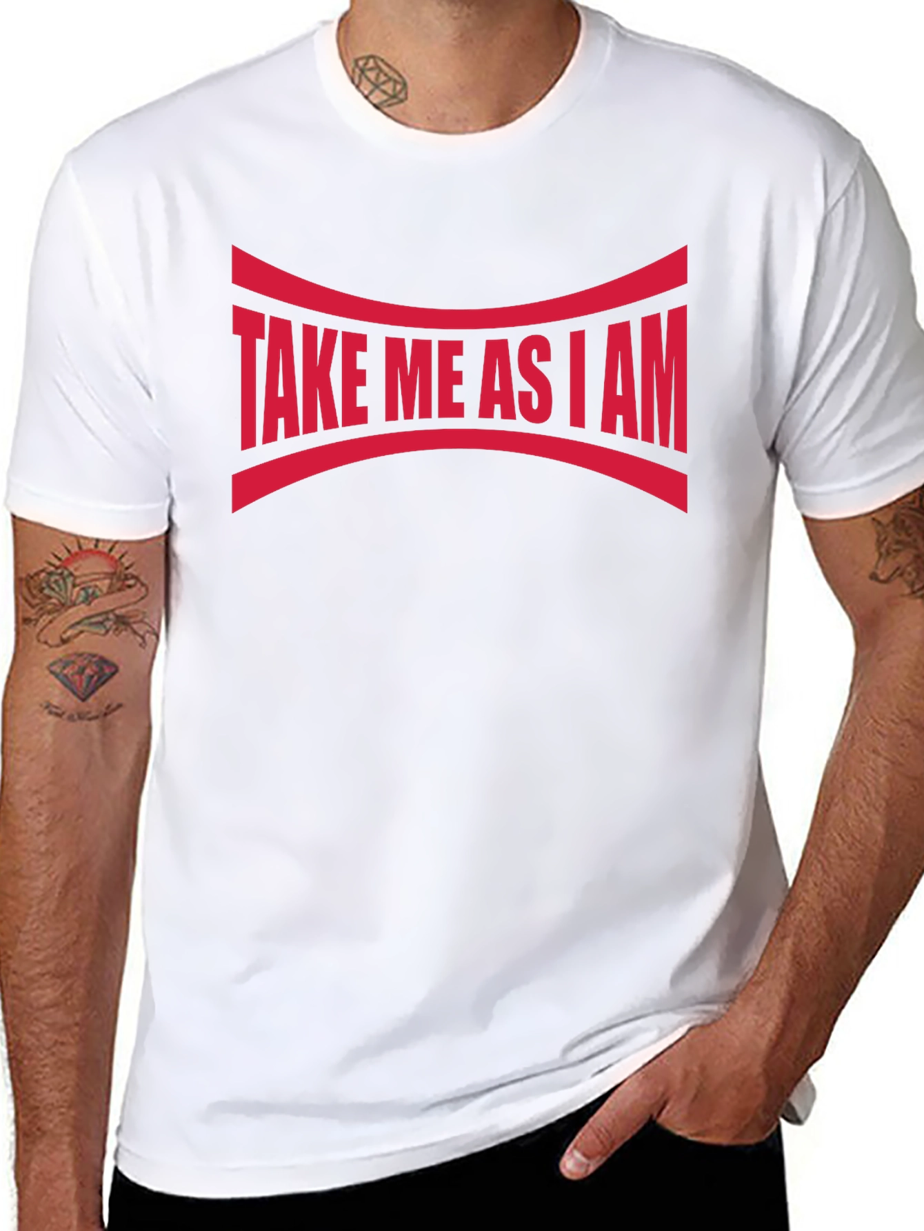 Take Me As I Am Graphic Tee