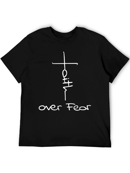 Faith Over Fear Graphic Tee - Christian Inspired T-Shirt