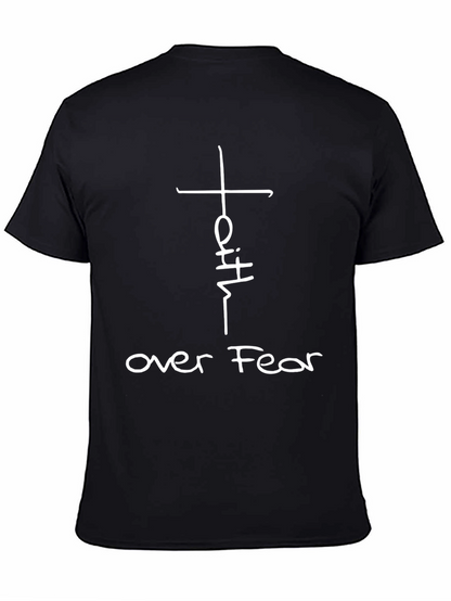 Faith Over Fear Graphic Tee - Christian Inspired T-Shirt