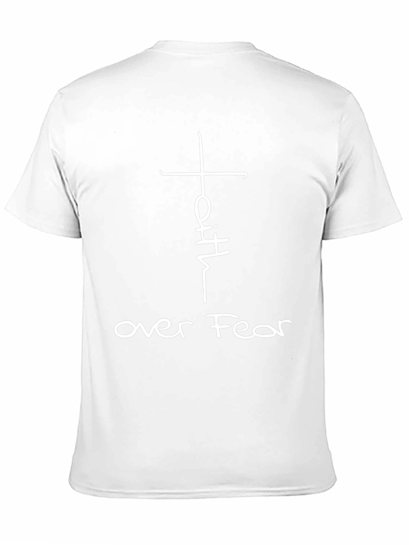 Faith Over Fear Graphic Tee - Christian Inspired T-Shirt
