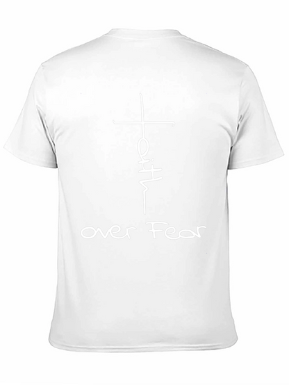 Faith Over Fear Graphic Tee - Christian Inspired T-Shirt