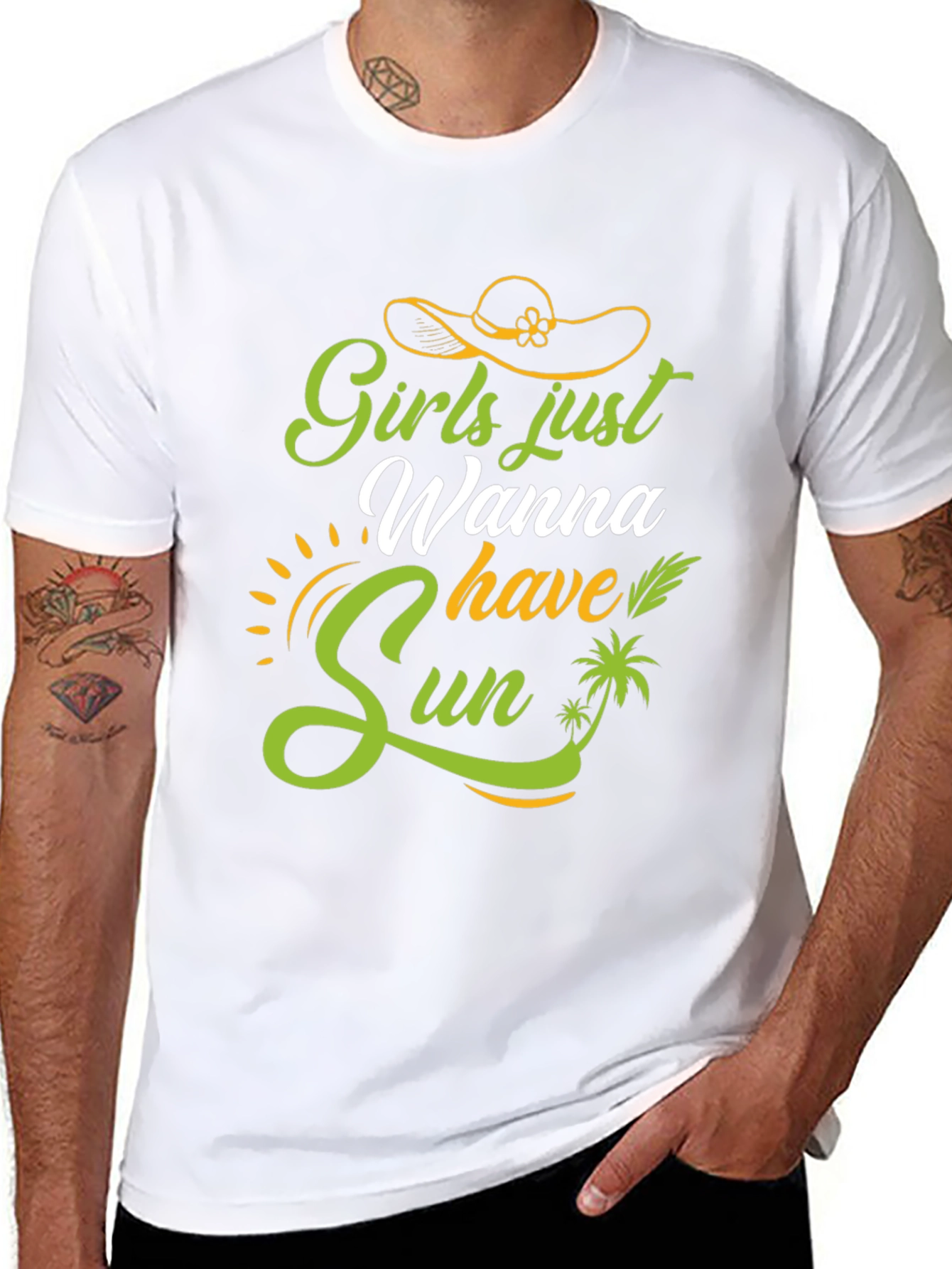 Girls Just Wanna Have Sun Graphic Tee